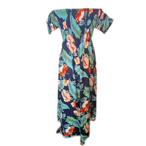 NWOT Cupshe Floral Print Maxi Dress Large